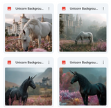 Ultimate Unicorn Background Bundle