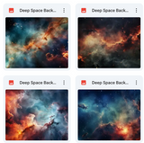 Ultimate Deep Space Background Bundle