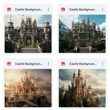 Ultimate Castle Background Bundle