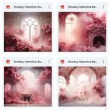 Ultimate Smokey Valentine Background Bundle