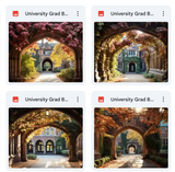 Ultimate University Grad Background Bundle