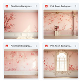 Ultimate Pink Room Background Bundle