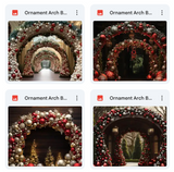 Ultimate Ornaments Arch Background Bundle