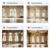 Ultimate Fairytale Ballroom Background Bundle