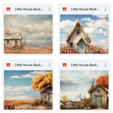 Ultimate Little House Background Bundle