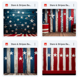 Ultimate Stars & Stripes Background Bundle