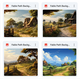 Ultimate Fable Path Background Bundle