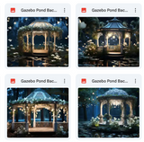 Ultimate Pond Gazebo Background Bundle