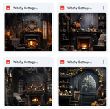Ultimate Witchy Cottage Background Bundle