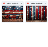 Ultimate Stars & Stripes Background Bundle