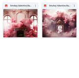 Ultimate Smokey Valentine Background Bundle