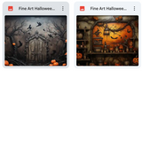 Ultimate Fine Art Halloween Background Bundle