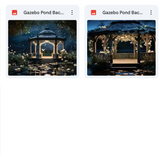 Ultimate Pond Gazebo Background Bundle