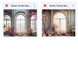 Ultimate Easter Studio Background Bundle