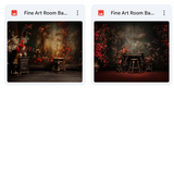 Ultimate Fine Art Room Background Bundle