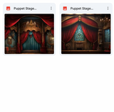 Ultimate Puppet Stage Background Bundle