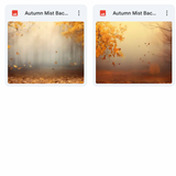 Ultimate Autumn Haze Background Bundle