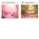 Ultimate Valentine Path Background Bundle
