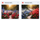 Ultimate Patriotic Path Background Bundle