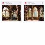 Ultimate Wild Rose Background Bundle