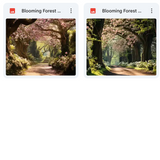Ultimate Blooming Forest Background Bundle