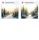 Ultimate Wonderful Winter Path Background Bundle