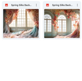 Ultimate Spring Silks Background Bundle