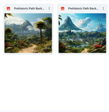 Ultimate Prehistoric Path Background Bundle