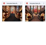 Ultimate Fairytale Stairs Background Bundle