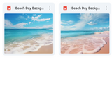 Ultimate Beach Day Background Bundle