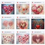 Little Valentine Fine Art Asset Pack