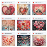 Little Valentine Fine Art Asset Pack