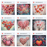 Little Valentine Fine Art Asset Pack