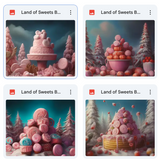 Land of Sweets Background Bundle