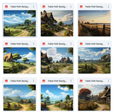 Ultimate Fable Path Background Bundle