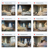 Ultimate Princess and the Pea Background Bundle