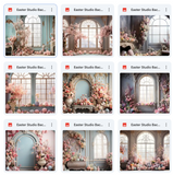 Ultimate Easter Studio Background Bundle