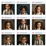 Fine Art Little Scholars Asset Pack