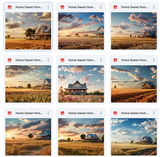 Ultimate Home Sweet Home Background Bundle