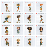 Claymation Kids Series: Retro Street Asset Pack