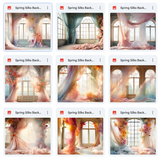 Ultimate Spring Silks Background Bundle