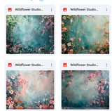 Wildflowers Studio Background Bundle
