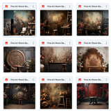 Ultimate Fine Art Room Background Bundle