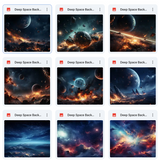 Ultimate Deep Space Background Bundle