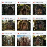 Ultimate Castle Door Background Bundle