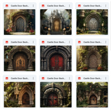 Ultimate Castle Door Background Bundle