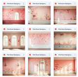 Ultimate Pink Room Background Bundle