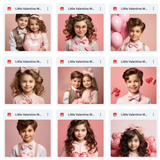 Little Valentine Fine Art Asset Pack