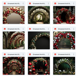 Ultimate Ornaments Arch Background Bundle
