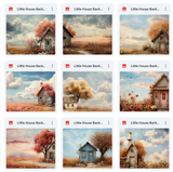 Ultimate Little House Background Bundle